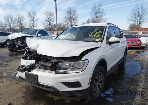 2021 Volkswagen Tiguan 2.0T S from USA, damaged, VIN 3VV0B7AX2MM007292